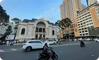 ホーチミン市内観光の写真